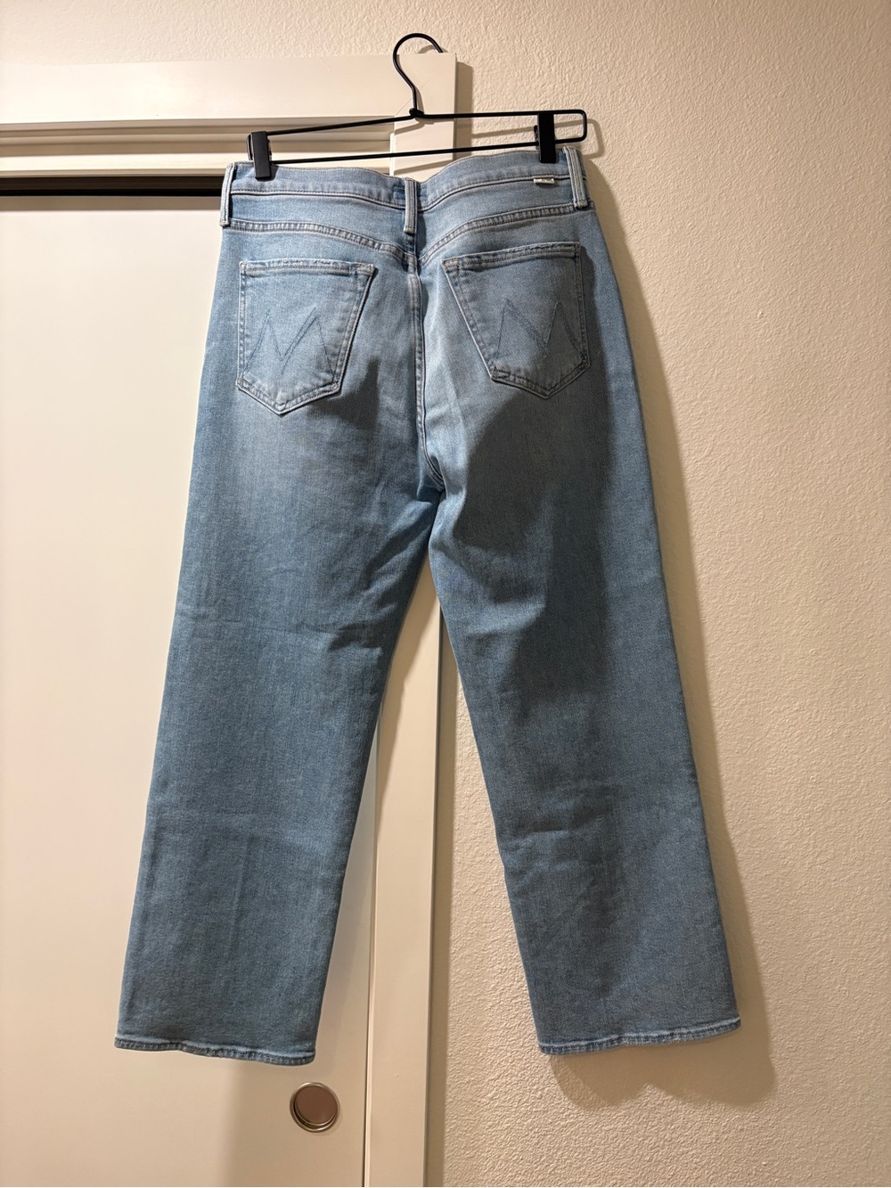 MOTHER The Rambler Ankle Straight Leg Jeans (Look Ma No Hands) - Picture 8 of 14